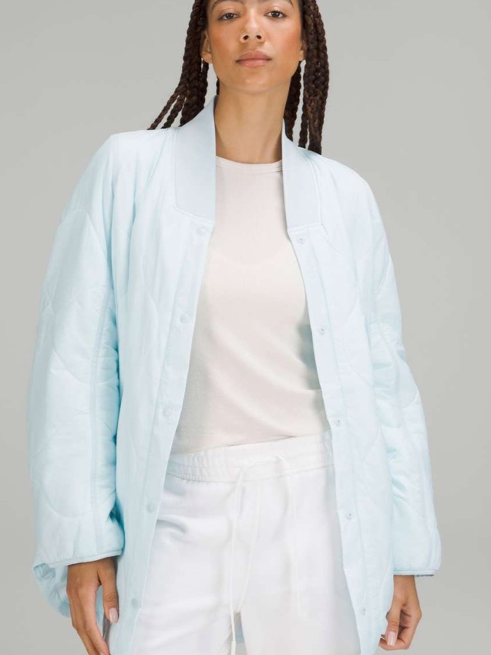 Lululemon Quilted Light Insulation Jacket
Powder Blue